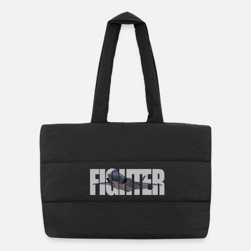 Chasseur F-35 Lightning II Sac shopping matelassé