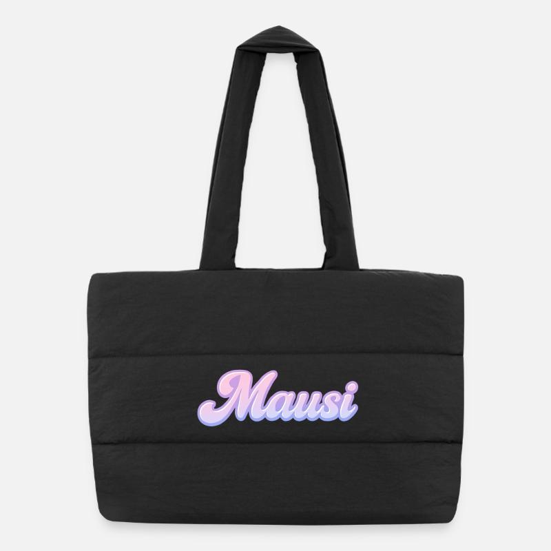 Sac shopping matelassé