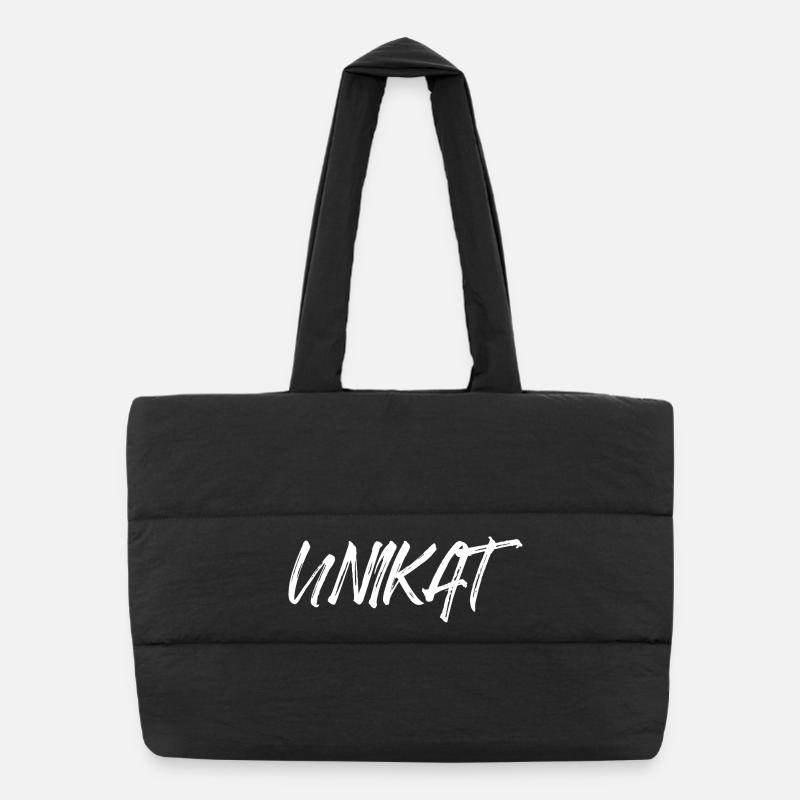 Unique Unique Individuel Valeur de soi unique Sac shopping matelassé