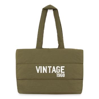 Jahrgang 1968 - Puffer-Einkaufstasche - safari Green - Vorne