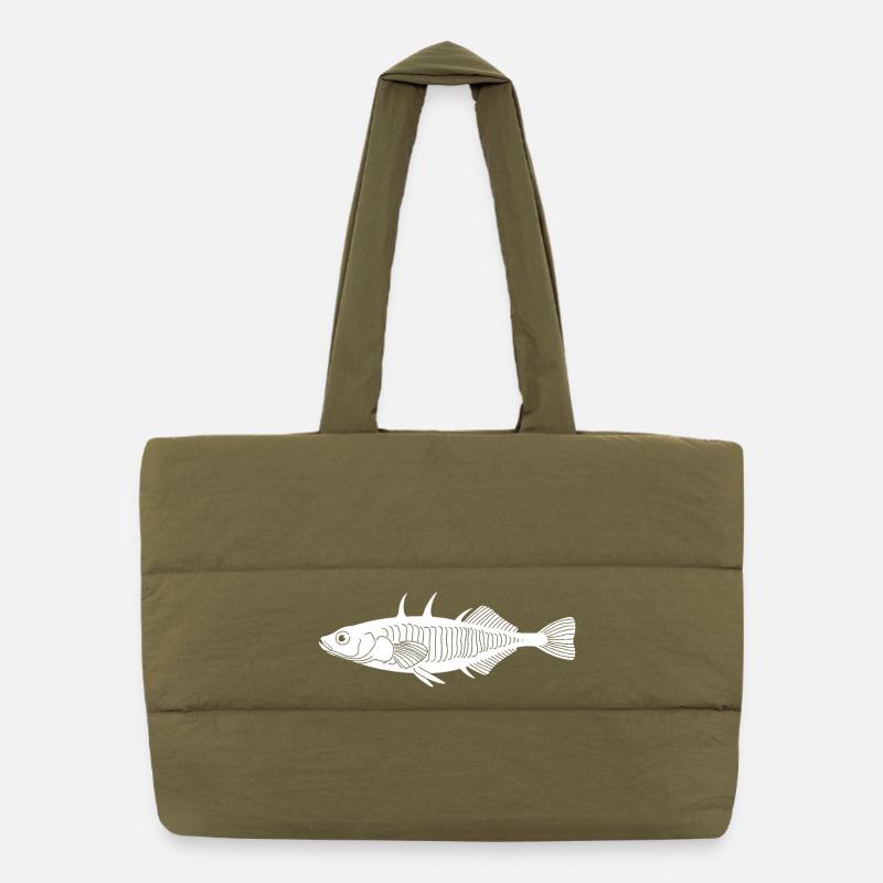 Stichling Puffer-Einkaufstasche