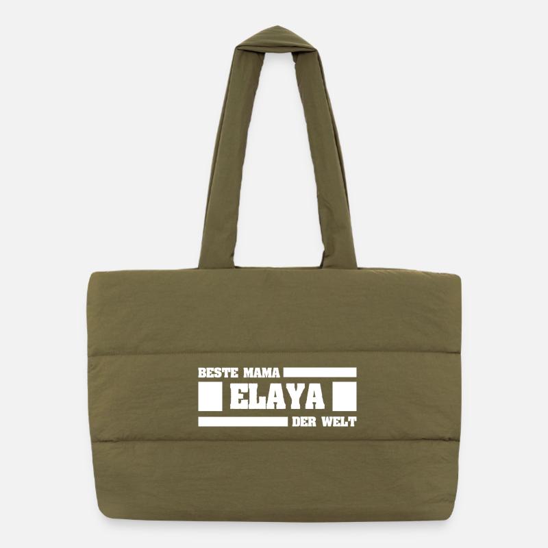 Mère Elaya Sac shopping matelassé
