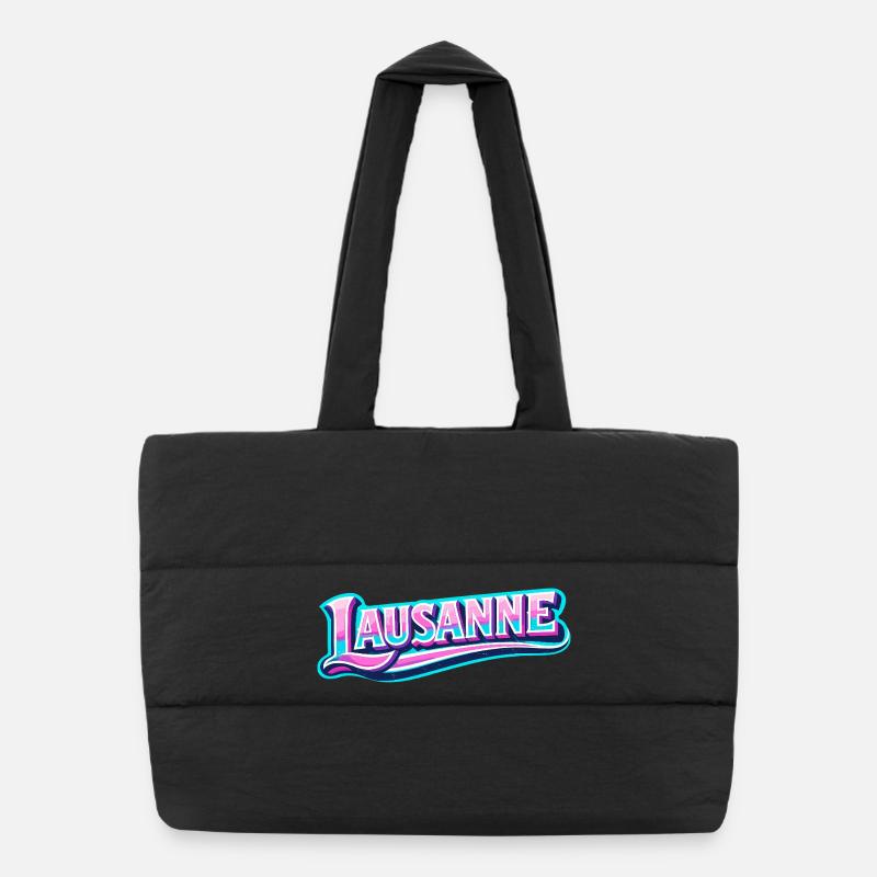 Lausanne Sac shopping matelassé