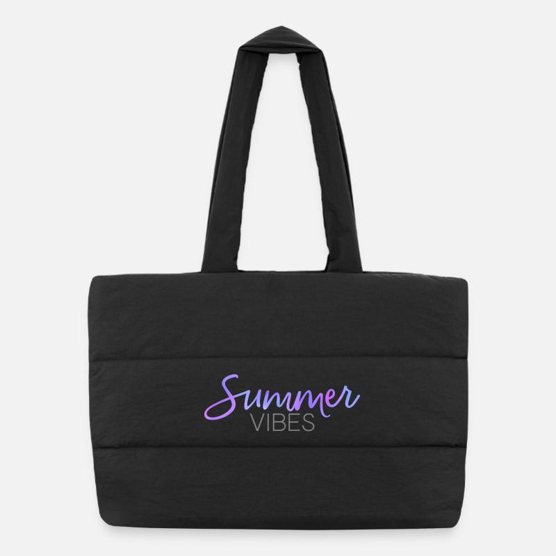 Sac shopping matelassé