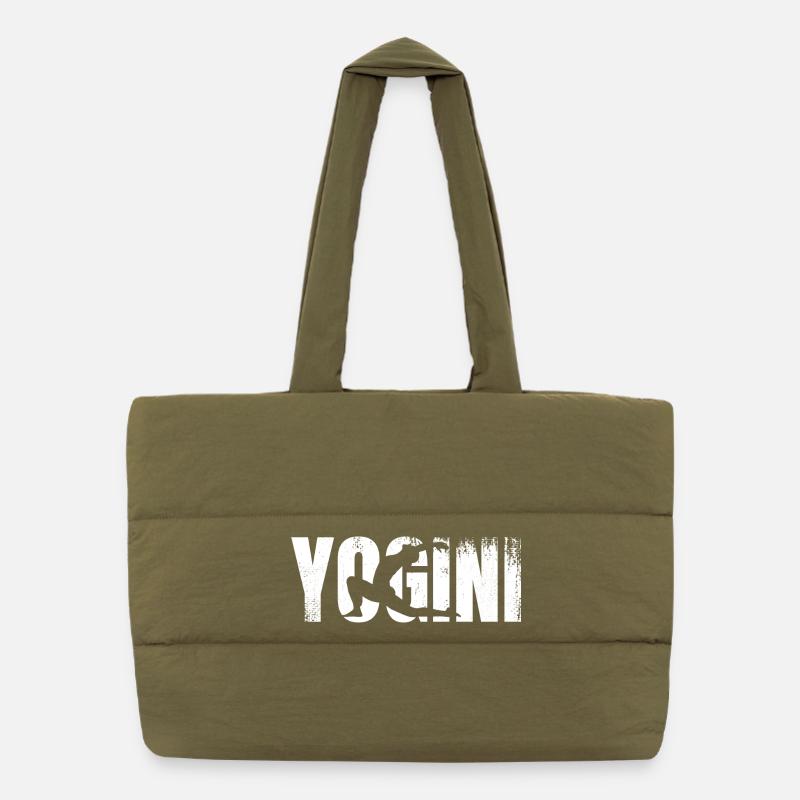 Yogini Puffer Shopping Bag