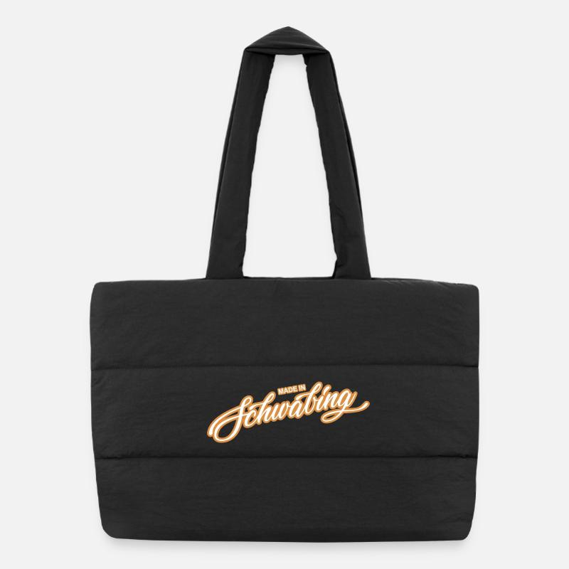 Schwabing - parce que c’est votre capuche ! Sac shopping matelassé