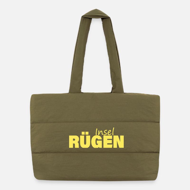 Île de Rügen Sac shopping matelassé