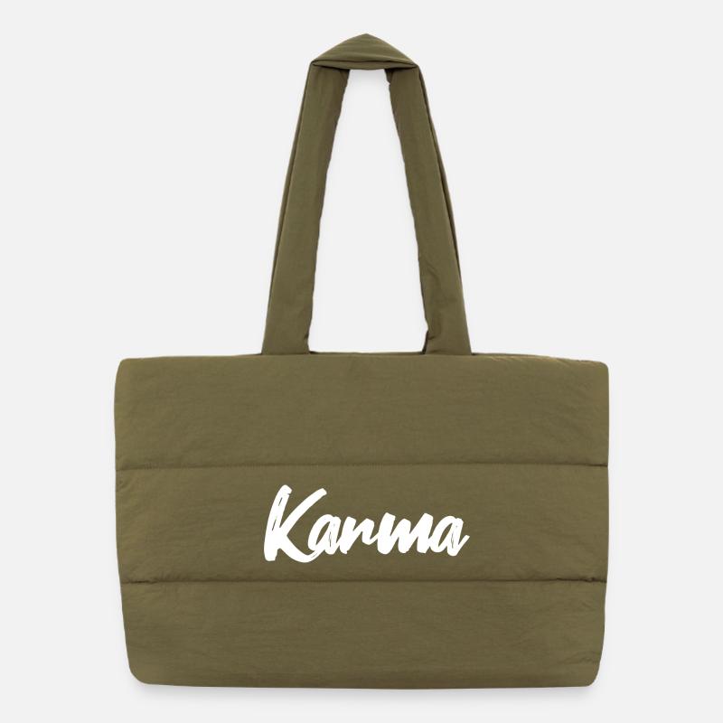 Karma Puffer-Einkaufstasche