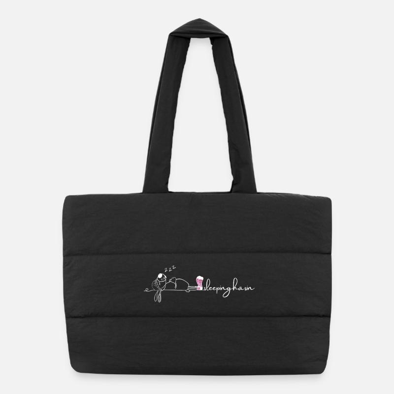 Sac shopping matelassé