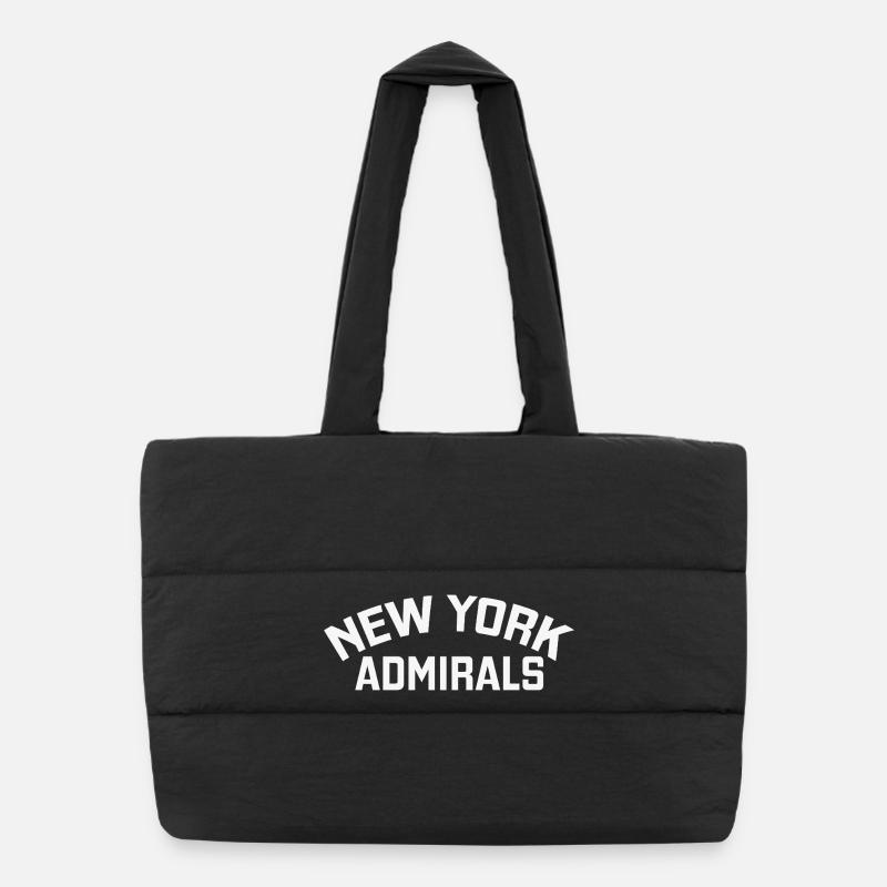 New York Admirals - Puffer Shopping Bag - black