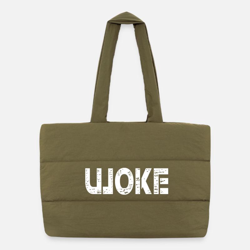 Woke Puffer Shopping Bag