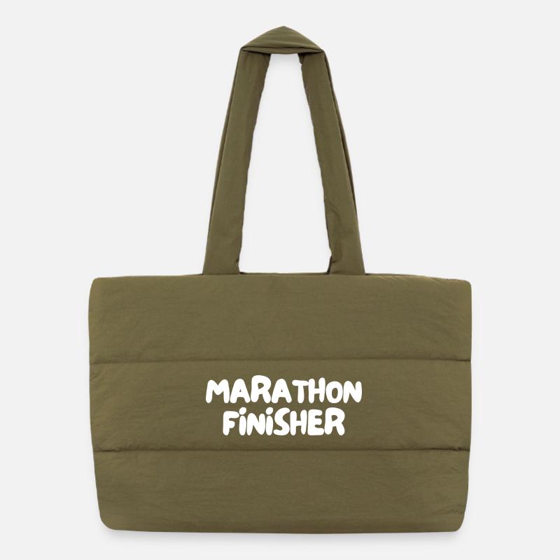 Marathonien Sac shopping matelassé