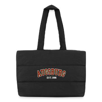 Augsbourg Fondée en 1986 - Sac shopping matelassé - noir - Devant