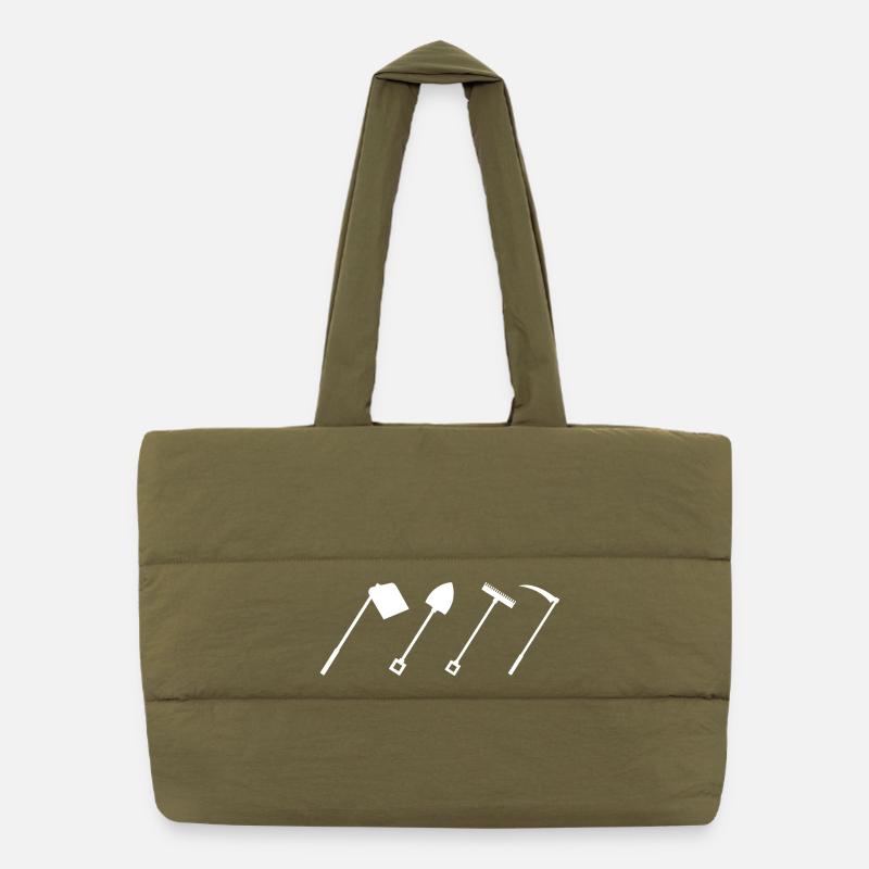 Outils agricoles Sac shopping matelassé