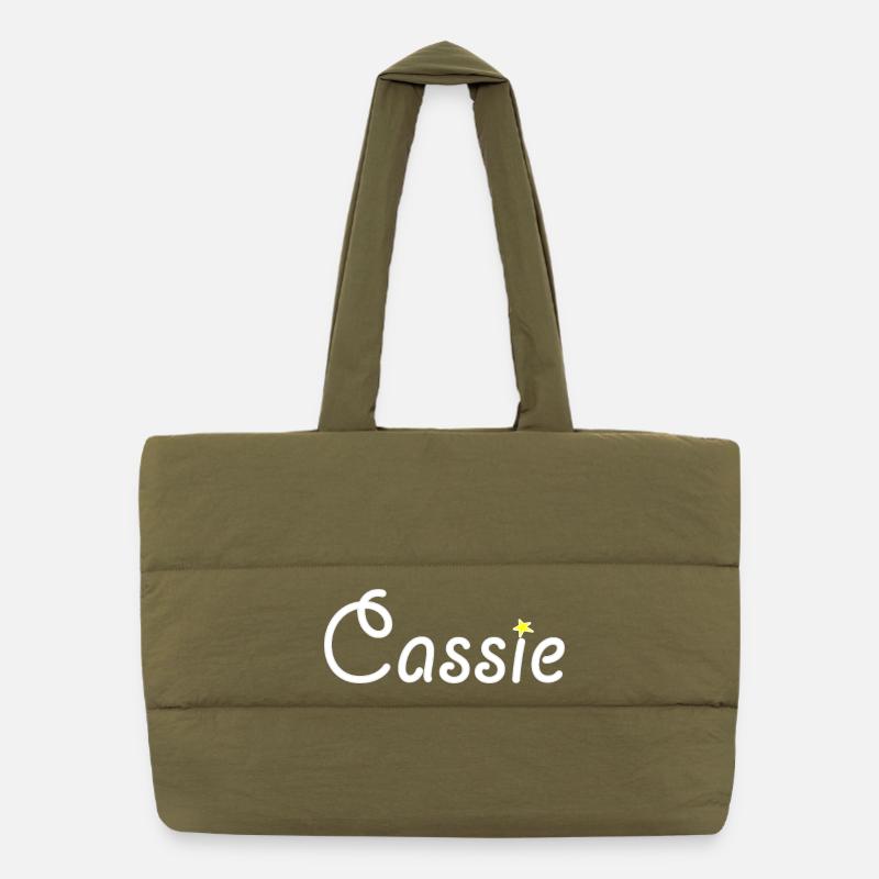 Cassie Puffer-Einkaufstasche