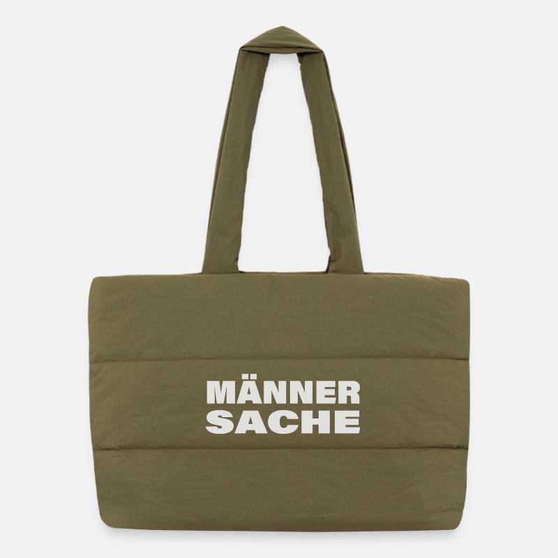 MÄNNERSACHE Puffer-Einkaufstasche
