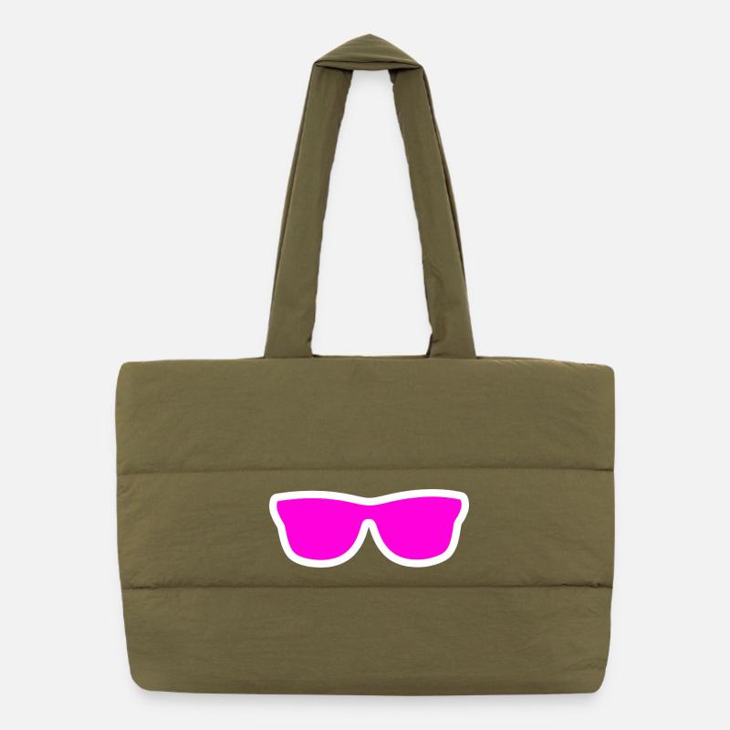 Sonnenbrille Puffer-Einkaufstasche