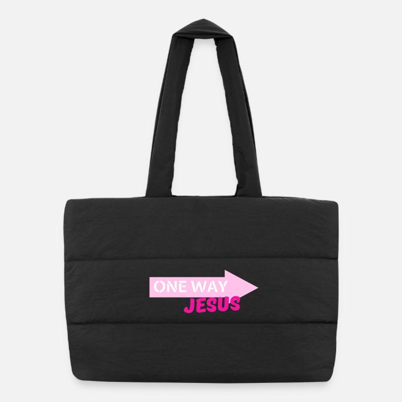 Einweg-Jesus-Pfeil Puffer-Einkaufstasche