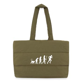 Jogger Evolution - Puffer-Einkaufstasche - safari Green - Vorne