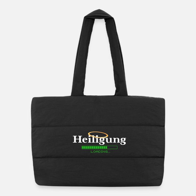 Heiligung - loading - Heiligenschein Puffer-Einkaufstasche