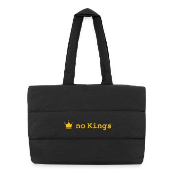 Pas de rois - Sac shopping matelassé - noir - Devant