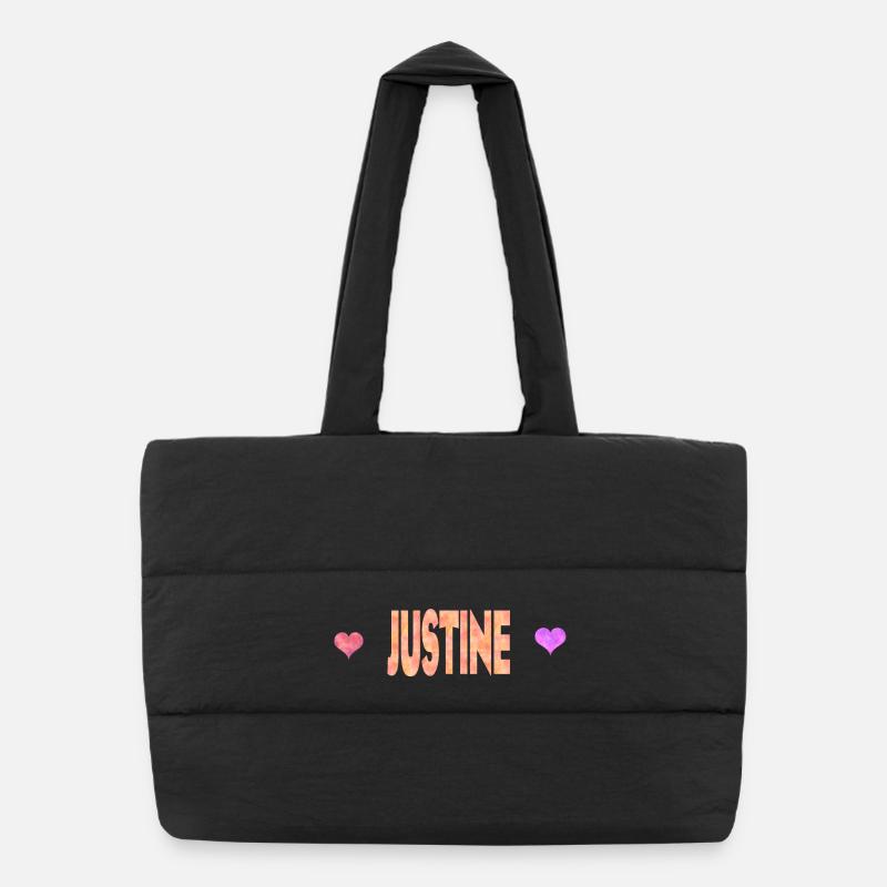Sac shopping matelassé
