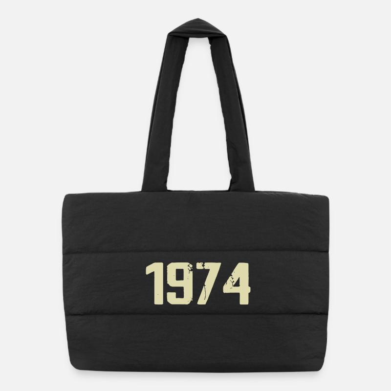 Jubilé 1974 Sac shopping matelassé