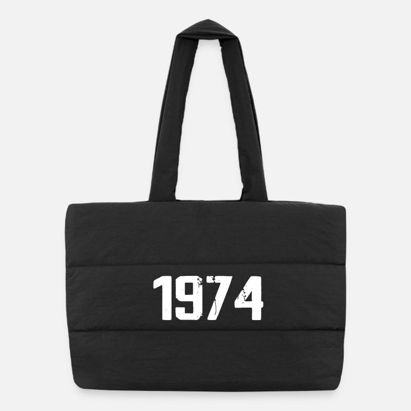 1974 - Génial depuis 1974 Sac shopping matelassé