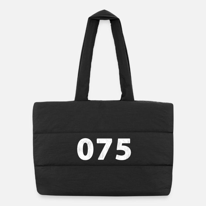 075 Zaandam Krommenie Wormerveer Spijkerboor Jisp Puffer-Einkaufstasche