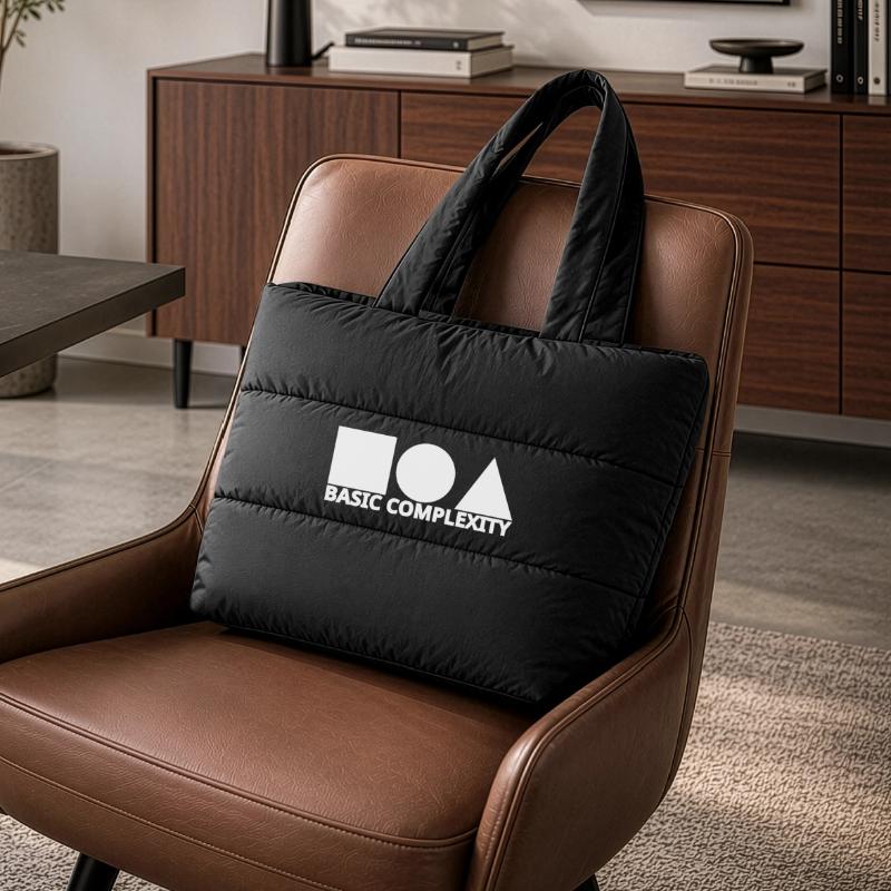 Basic complexity Puffer Shopping Bag