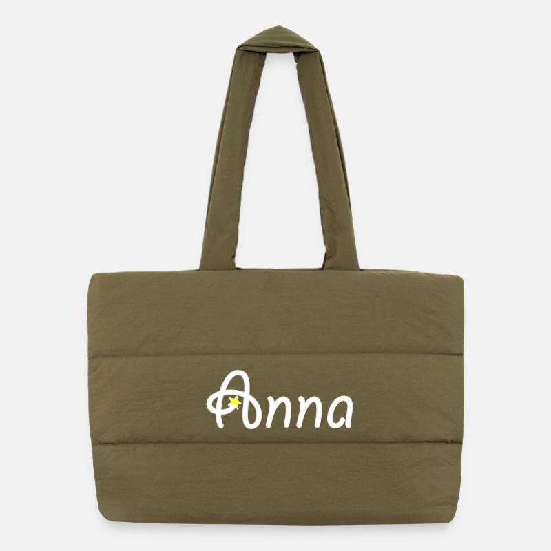 Anna Puffer-Einkaufstasche