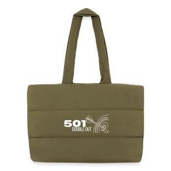 Dartsport 501 Double Out - Puffer-Einkaufstasche - safari Green - Vorne