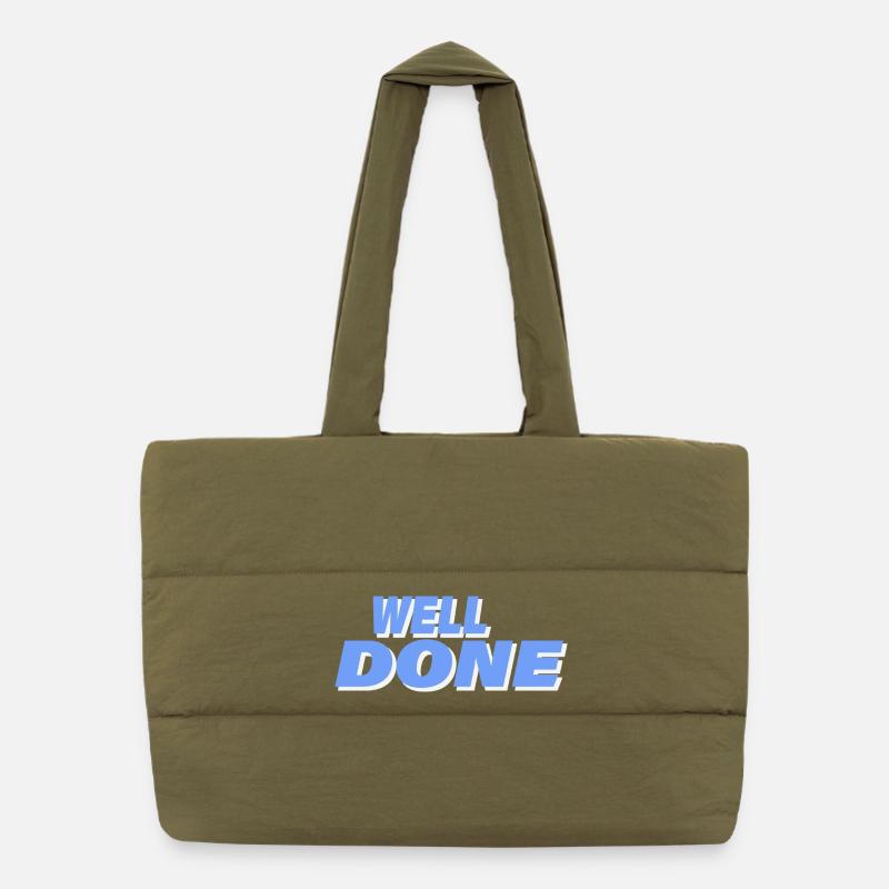 BIEN JOUÉ Sac shopping matelassé