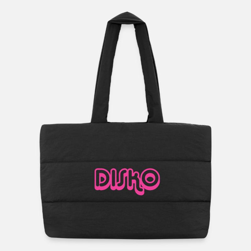 DISCO Nicki Puffer Shopping Bag