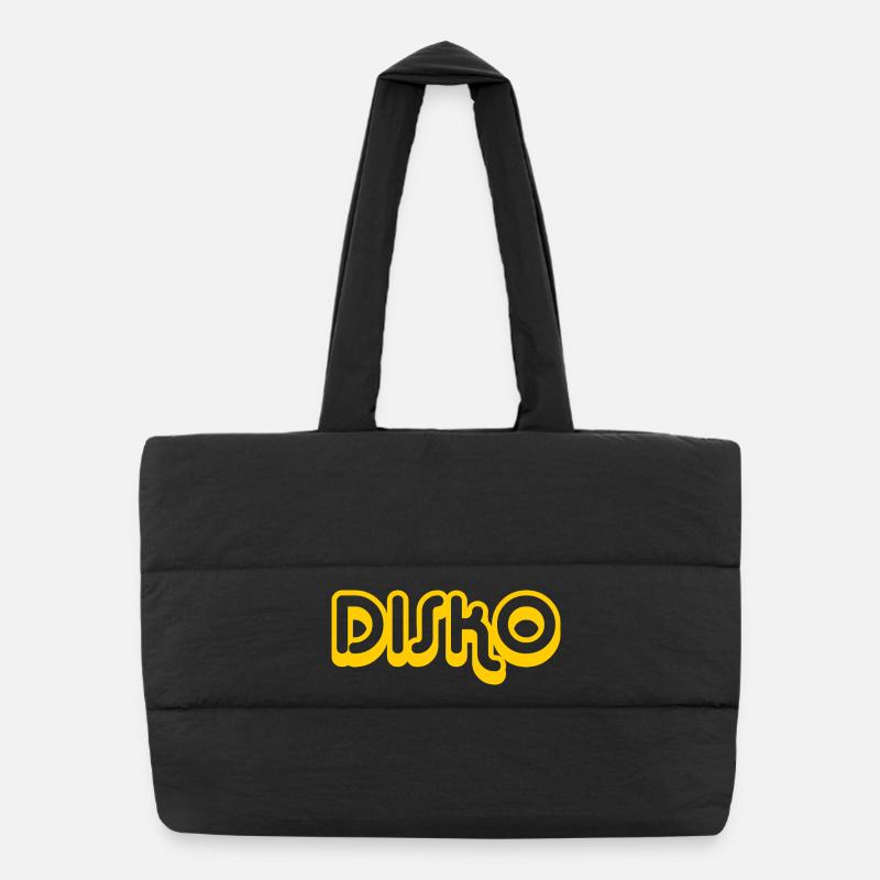 DISKO Nicki Puffer-Einkaufstasche