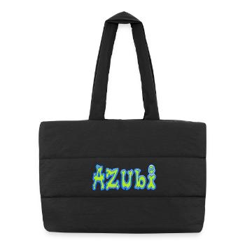 Trainee - Puffer Shopping Bag - black - Front