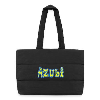 Trainee - Puffer Shopping Bag - black - Front