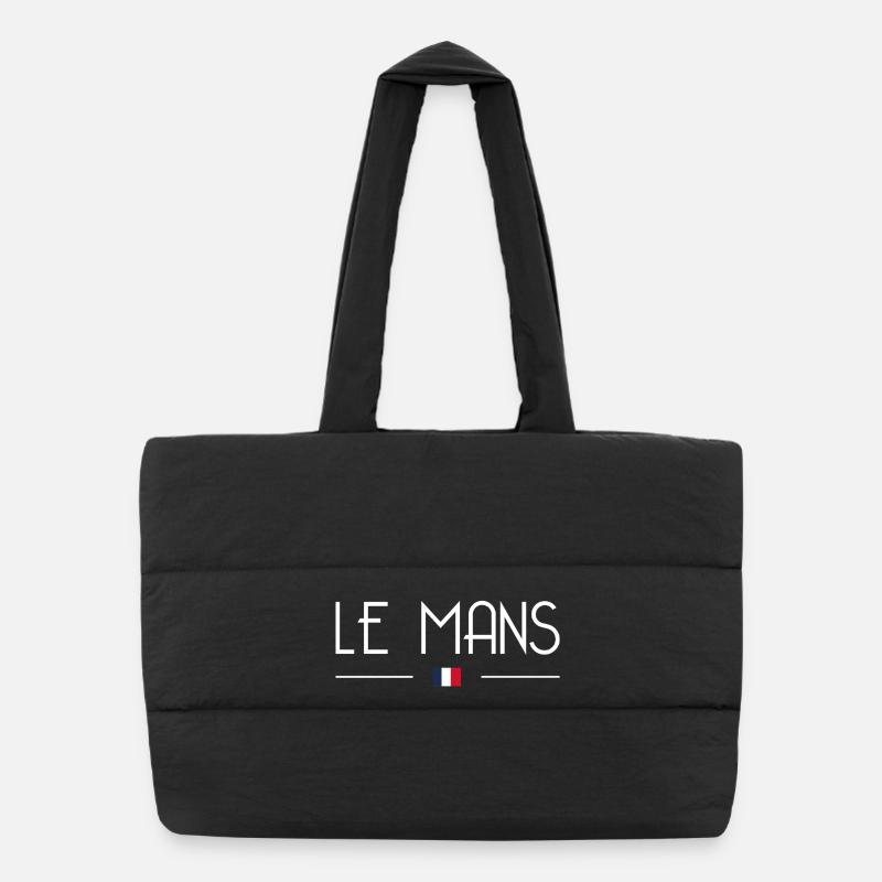 Ville française Sac shopping matelassé