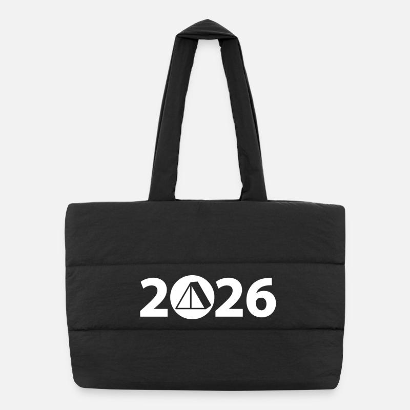Camping 2026, Camping 2026, Plein air 2026 Sac shopping matelassé
