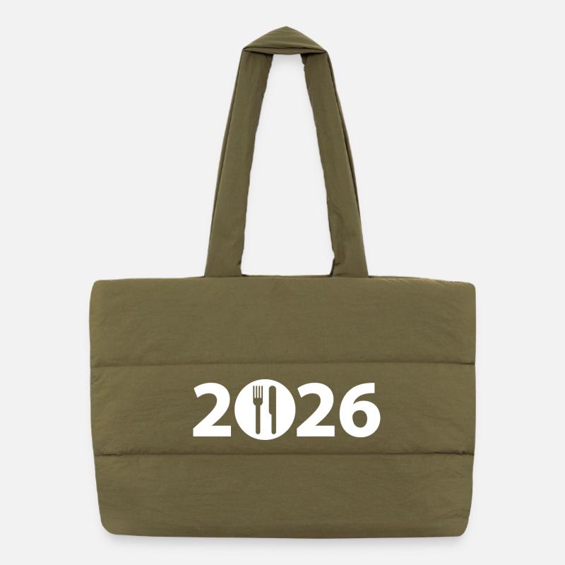 Chef 2026, Koch 2026, Restaurant 2026 Puffer-Einkaufstasche