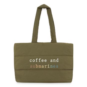7. Juli Submarine Marine USA Uboot Veteran - Puffer-Einkaufstasche - safari Green - Vorne
