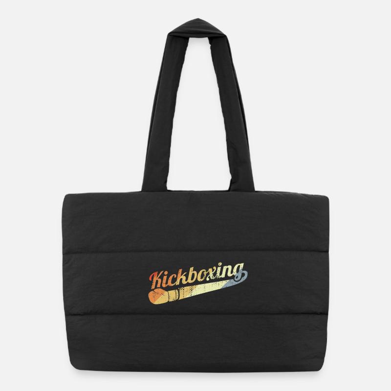 Vintage Kickboxing Sac shopping matelassé