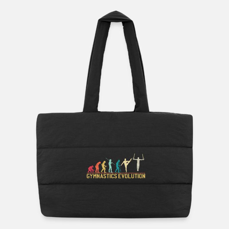 T-shirt graphique Gymnastics Evolution Sac shopping matelassé
