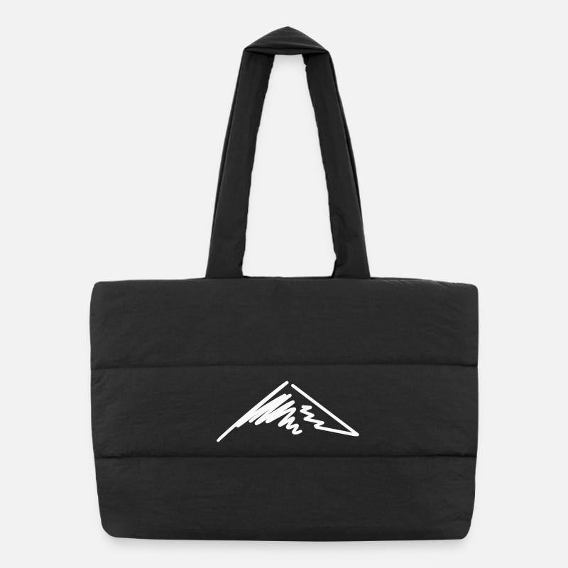 Mountain Puffer Shopping Bag