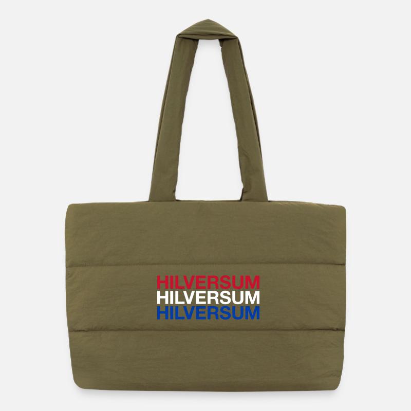 HILVERSUM Pays-Bas Drapeau néerlandais Sac shopping matelassé