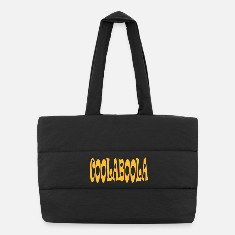 COOLABOOLA Puffer Shopping Bag