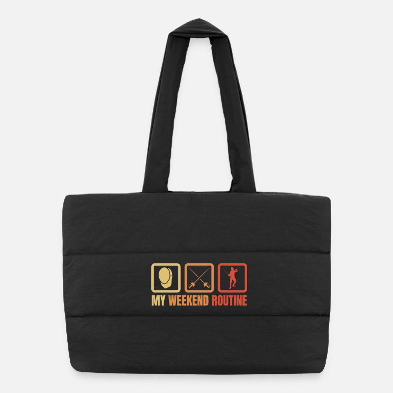 Sac shopping matelassé
