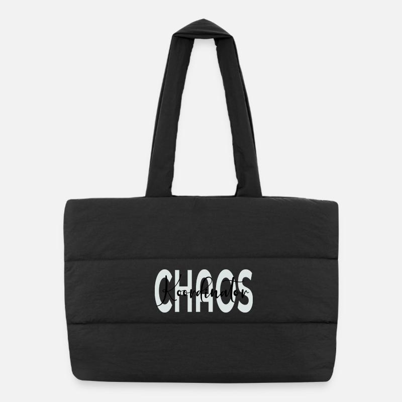 Chaos Koordinator Papa Puffer-Einkaufstasche
