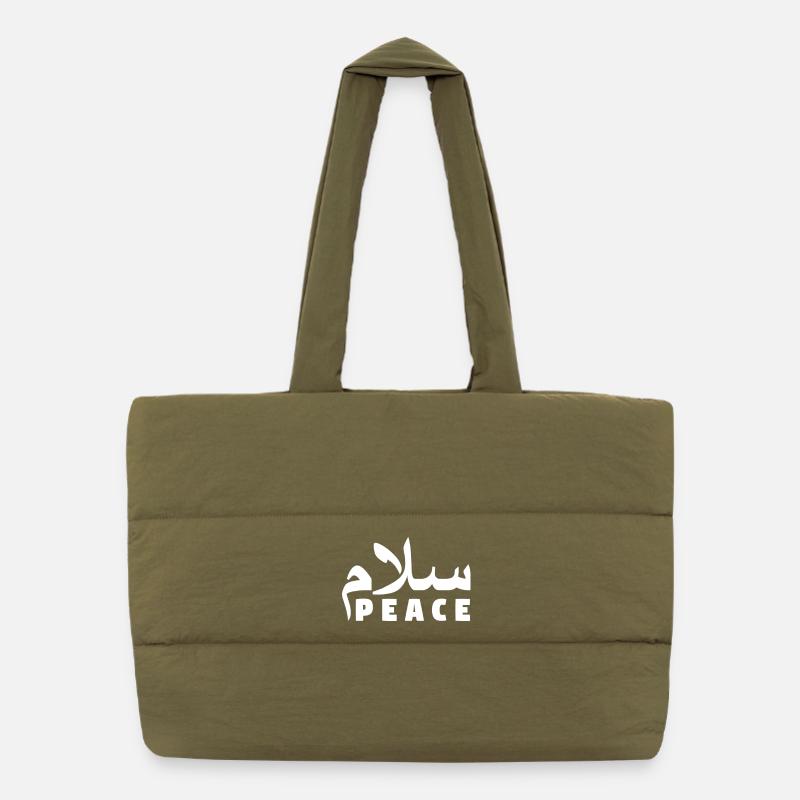 Salam Peace - musulman Sac shopping matelassé