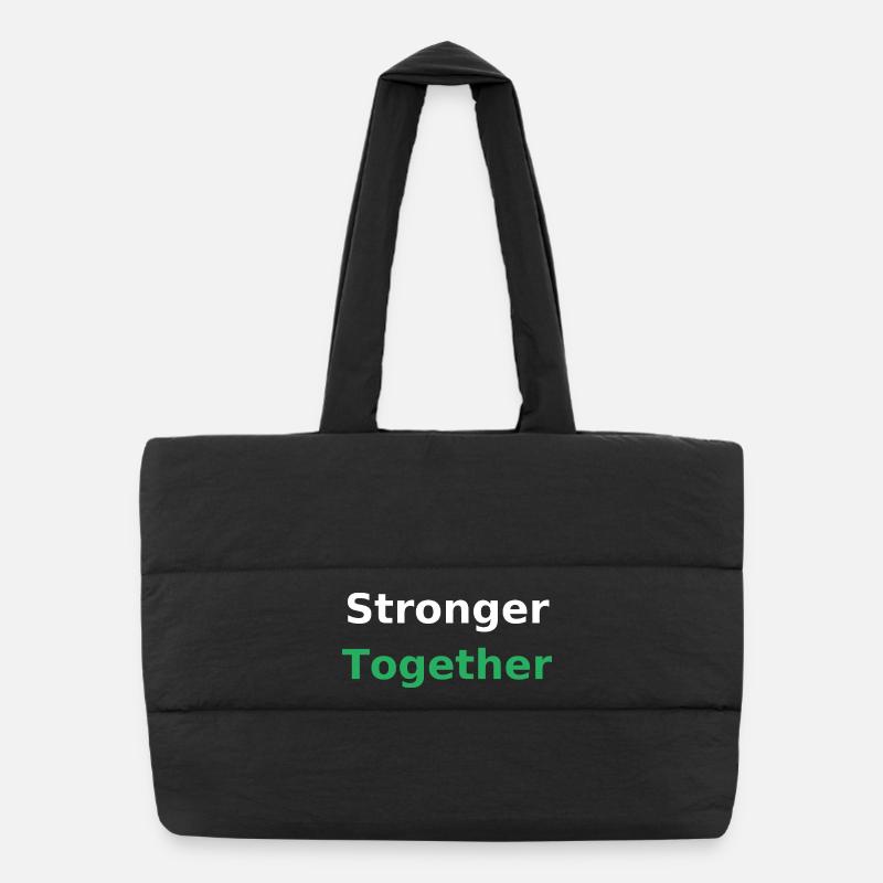 Plus forts ensemble Sac shopping matelassé
